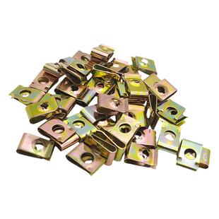 自攻螺丝夹片摩托车板簧螺母镀锌卡簧片维修电动车外壳专用固定