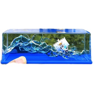 永不翻船黄金梅丽号生日礼物海贼王手办周边送男生兄弟马新年摆件