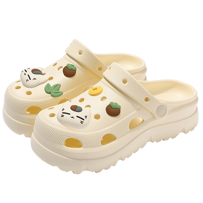 云朵洞洞鞋女款夏季防滑包头拖鞋