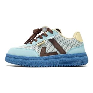 MQD童鞋男童运动鞋2026春季新款儿童滑板鞋女童网面透气大童网鞋