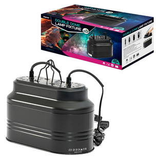 giangarden巨人爬宠灯罩陶瓷加热灯罩夜灯爬虫uvb灯罩爬宠双灯罩