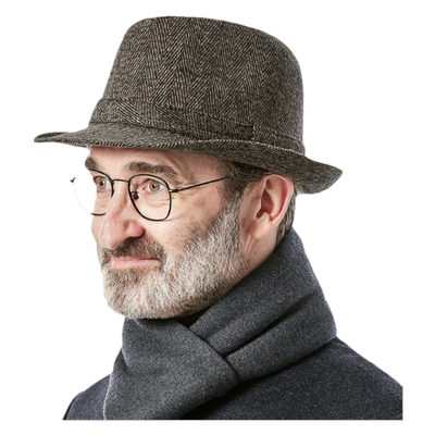 中老年风爸爸毛呢上海滩爷爷礼帽
