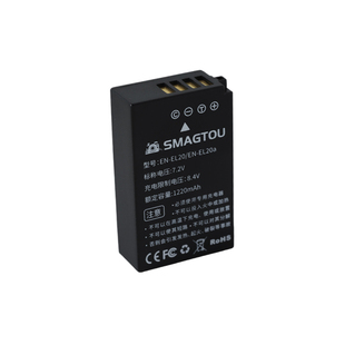 EN-EL20电池 适用尼康COOLPIX P1000 P950 J1 J2 J3 S1相机充电器