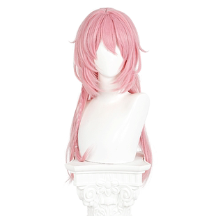 【漫囧】明日方舟 澄闪cos 花房茶话会 cos假发 粉色 头皮顶 现货
