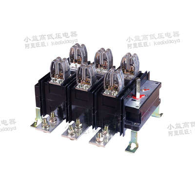 HH15 QSA-800/3隔离开关熔断器组800A/3刀熔开关全紫铜厚上海人民