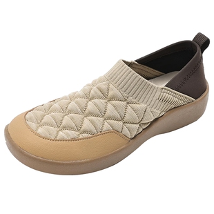 Pansy26年秋季盼喜日本女鞋乐福鞋一脚蹬轻便踩跟两穿舒适休闲鞋