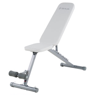 舒华家用哑铃凳仰卧起坐卧推辅助器多功能折叠健身家用器材G592