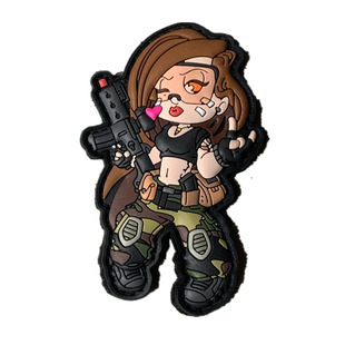 现货PATCHLAB德国神奇的安娜战术户外背包衣服士气徽章魔术贴