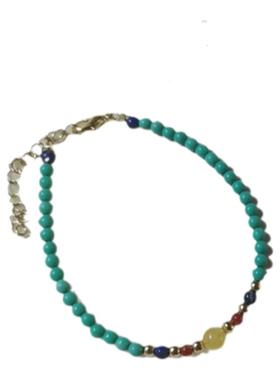 天然手链蜜蜡原矿蜜蜡青金石原创