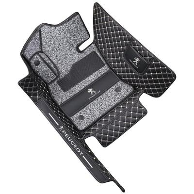 标致专用升级款全包围脚垫！