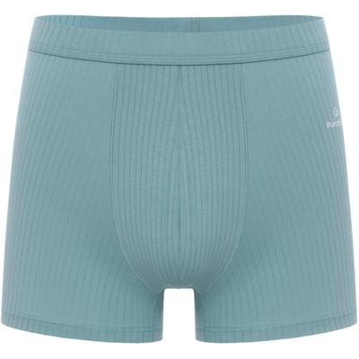 全棉时代男士平角内裤透气内裤纯棉高弹舒适中四角短裤