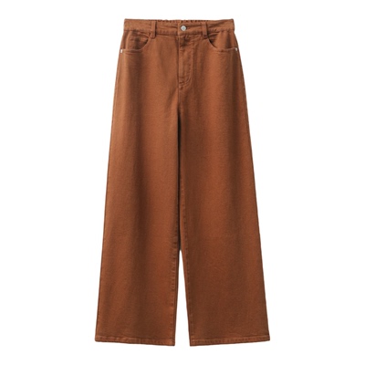 意大利进口环保牛仔长绒棉舒弹裤