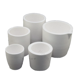 石英坩埚 石英陶瓷坩埚 微波 熔金 耐高温 线圈 高频 马弗炉加热