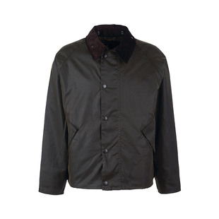 【明星同款】Barbour OS Transport男女同款宽松油蜡夹克