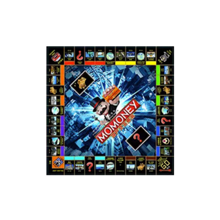 儿童正版大号富翁世界之旅豪华版桌游戏棋盘刷卡中国益智玩具礼物