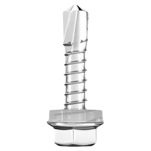 钻尾螺丝410不锈钢外六角彩钢瓦自攻自钻燕尾螺钉4.2M4.8M5.5M6.3