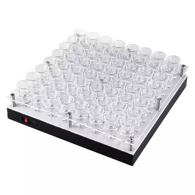 网红七彩发光杯架斗酒杯五子棋杯架shot杯子弹杯鸡尾酒杯洋酒杯架