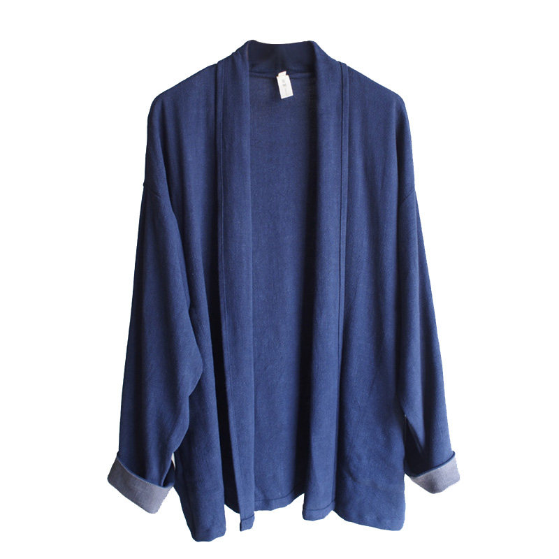 外套中式复古中长款春秋风衣汉服