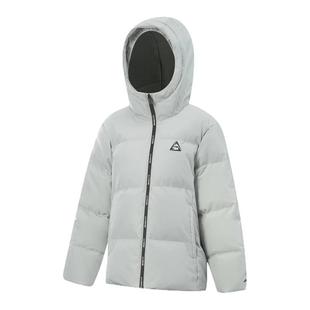 李宁羽绒服2025冬季新款简洁休闲男小大童85%鸭绒短羽绒服YYMV021