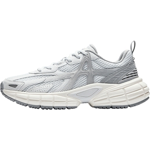 关晓彤同款安踏破晓银色复古休闲鞋男冬季官方运动鞋女122548801