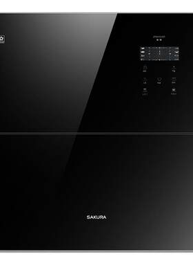 樱花消毒柜家用嵌入式厨房碗柜130L大容量碗筷消毒碗柜ZTD130-E5