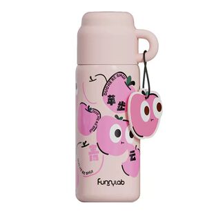 雄泰保温杯卡通猪猪侠子弹头男女学生水杯便携运动水壶儿童杯子