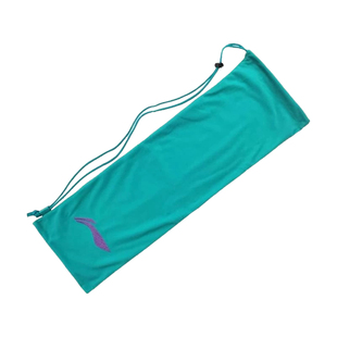 李宁羽毛球拍包绒布袋单肩背包专用羽毛球拍套袋子便携式斜挎包