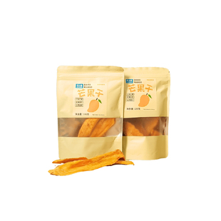 鲜切芒果干非糖渍低温慢烤水果干酸甜芒果片攀枝花芒果办公室零食