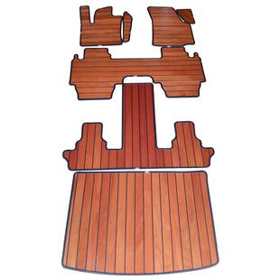 22款大众威然木地板迈特威viloran商务专用汽车实木脚垫全包改装