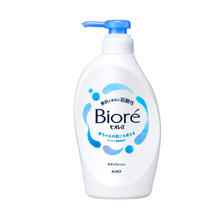 日本花王Biore碧柔沐浴露弱酸性沐浴露蜜桃柑橘玫瑰香全家可用