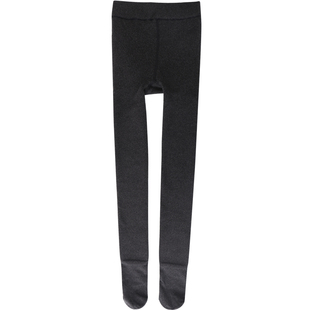 棉针织打底裤2025新款女外穿秋季加长高个子保暖冬加绒竖纹连裤袜