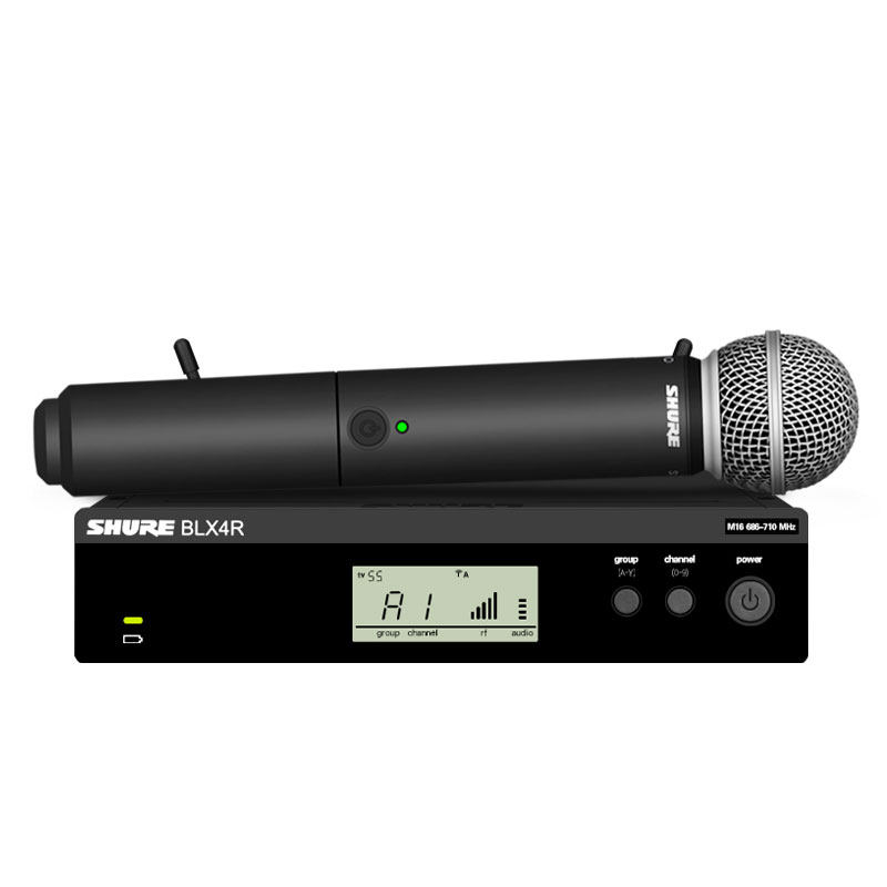 Shure/舒尔BLX4R/SM58专业无线