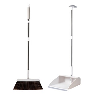 日本磁吸扫把簸箕套装家用2024新款可折叠扫帚组合笤帚捎把垃圾铲
