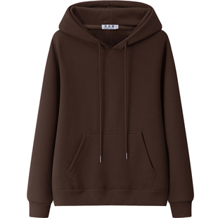 正肩春秋卫衣女2026新款爆款连帽加绒加厚高级感超好看大码冬外套