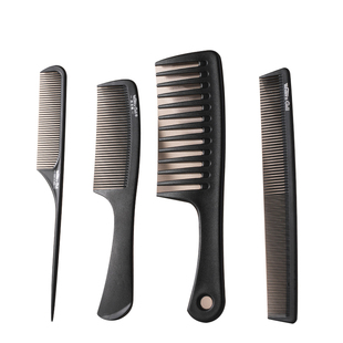 梳子女士专用长发尖尾梳家用细齿密木梳美发专业理发男塑料静电