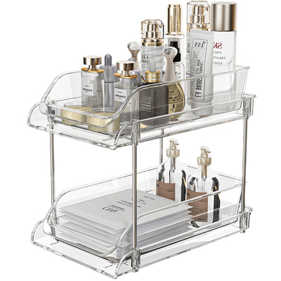 卫生间置物架抽拉式化妆品收纳盒