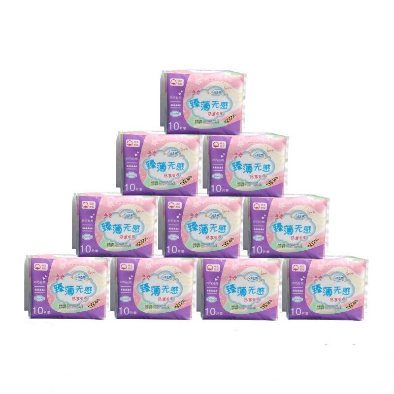女主角卫生巾日用棉柔贴身姨妈巾