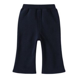 女婴幼童加绒套装秋冬款女宝宝卫衣卫裤两件套时髦衣服新年装红色