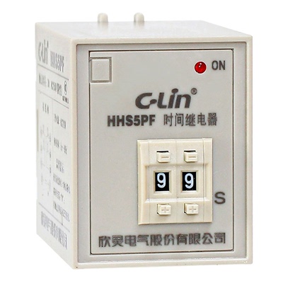 欣灵牌HHS5PF断电延时时间继电器