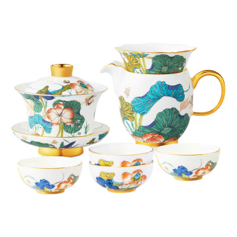 永丰源官方正品幸福和鸣4人茶具