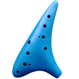 12孔树脂陶笛AC调塑胶塑料十二孔中音C调ac防摔学生初学免费刻字