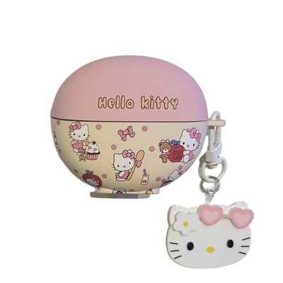 防掉盖耳机保护壳粉萌卡通