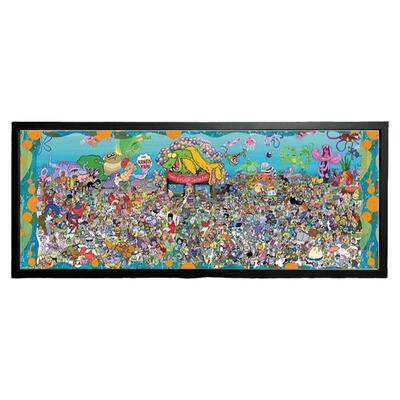 海绵宝宝火影忍者天官赐福拼图框