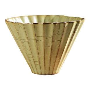 茶杯哥窑主人杯家用陶瓷杯单杯茶盏个人专用品茗杯高档茶具泉德堂