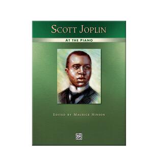 乔普林钢琴作品集 Alfred原版乐谱书 Scott Joplin at the Piano 00-445