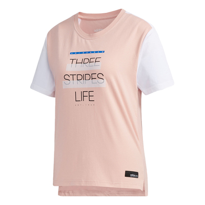 阿迪达斯正品女士运动T恤