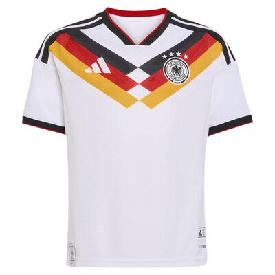 天朗足球Adidas阿迪达斯2026世界杯德国主场童款球衣足球服JZ4560