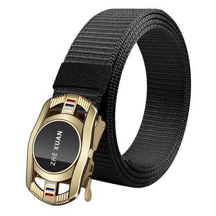 百搭编织自动扣腰带男士商务潮流透气简约皮带中青年裤腰带