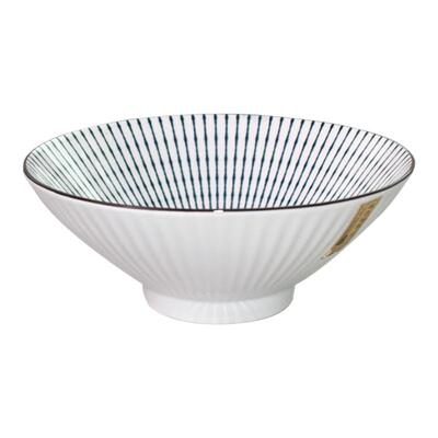 陶瓷4只装日式风8英寸餐具拉面碗