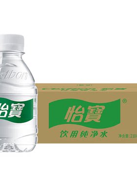 怡宝矿泉水小瓶210ml*24瓶整箱装